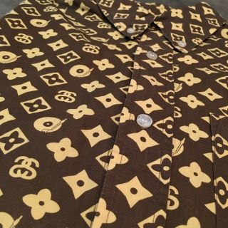 Vintage Stussy LV Monogram Shirt 4