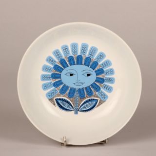 Arabia Finland Vintage 1 - 5 Daisy Soup Plate Design Esteri Tomula