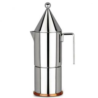 Vintage Alessi La Conica Espresso Stovetop - 6 Cup Designed by Aldo Rossi 2