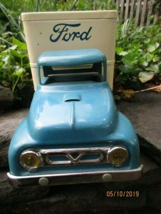 Vintage 1950 ' s Tonka Ford Parts & Service truck SWEET 3