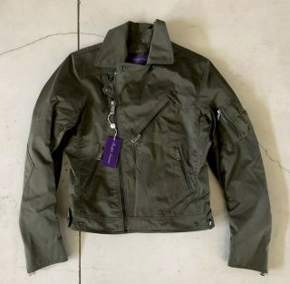 Ralph Lauren Purple Label Small Blackford Jacket Moto RRL Bomber VTG Gunner 5