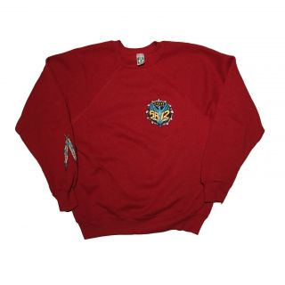 1988 Steve Saiz Powell Peralta Crewneck Sweatshirt Discus Vintage 2