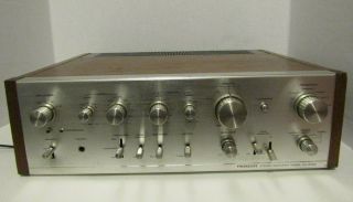 Pioneer Vintage Stereo Integrated Amplifier Sa 8100 170 Watts.