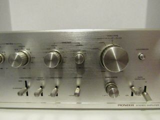 Pioneer Vintage Stereo Integrated Amplifier SA 8100 170 Watts. 5