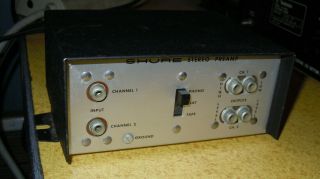 Vintage Shure Brothers Stereo Phono Preamp Model M64