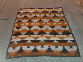 Vintage Beacon Indian Camp Blanket 65 X 72 "