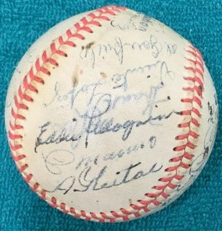 Cuban League Vintage Hand Signed Baseball 26 Autographs Rare Autos 2