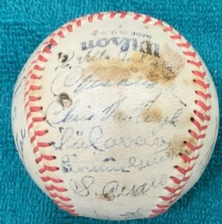 Cuban League Vintage Hand Signed Baseball 26 Autographs Rare Autos 3