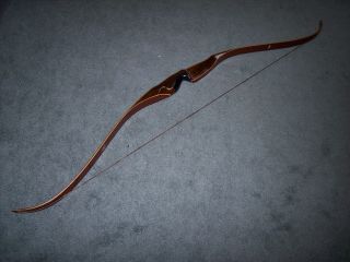 Vintage Falcon By Wing Archery Wood & Laminate Recurve Bow 50