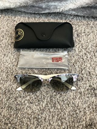 Ray - Ban 4132 Cat Eye Sunglasses Vintage Clubmaster