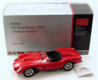 1/18 Cmc 1958 Ferrari 250 Testa Rossa " Pontoon Fender " M071 Very Rare