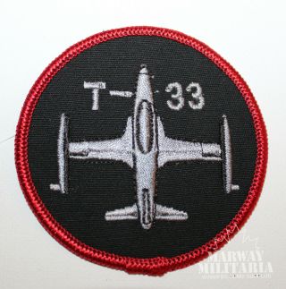 Caf Rcaf Airforce T33,  Gray,  Jacket Crest / Patch (17894)