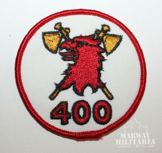 Caf Rcaf Airforce 400 Squadron Jacket Crest / Patch (17858)