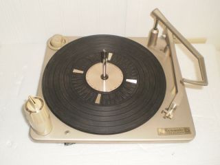 Magnavox Micromatic 4 Speed Stereo Turntable 1960 