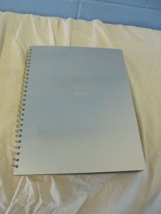 Vintage Madonna Sex Art & Photography Book w/ Metal Spiral Bound Cover Meisel 3