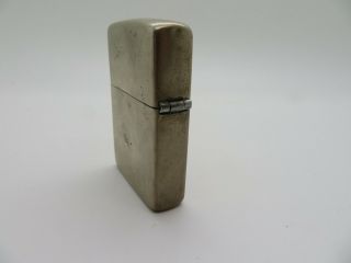 Antique Zippo Lighter 3 Barrel Hinge Vintage 1930 ' s Cigarette Tobaccian Pre wwII 2