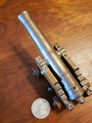 Vintage Black Powder Only Signal Cannon 7 1/2 " Barrel 4th Of July Parade