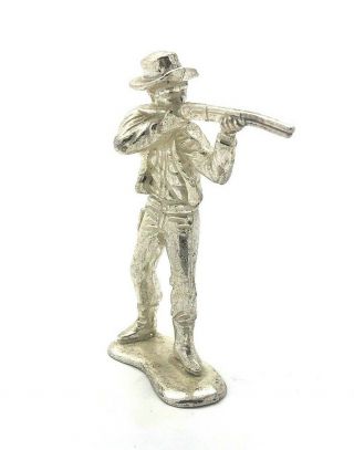 Peacemaker Fine Silver.  999 Pure 99.  9 Bullion Cowboy Figurine 75g Elemetal