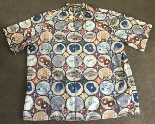 Men’s Vintage Mlb Los Angeles Brooklyn Dodgers Reyn Spooner Hawaiian Shirt 3xl