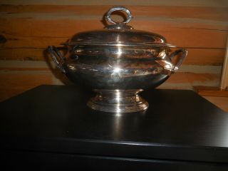 Antique Silverplate Soup Tureen