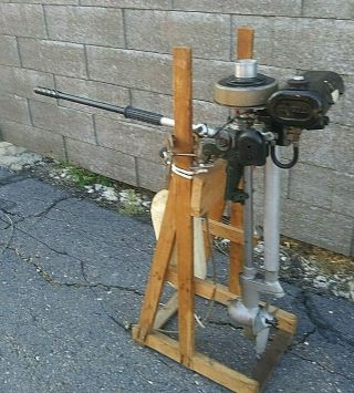 Vintage 40 Plus British Seagull Outboard Motor