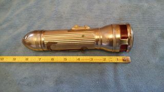 VINTAGE PHILLIPS 66 RED HEAD MOTORISTS FLASHLIGHT PATENT 1921 9