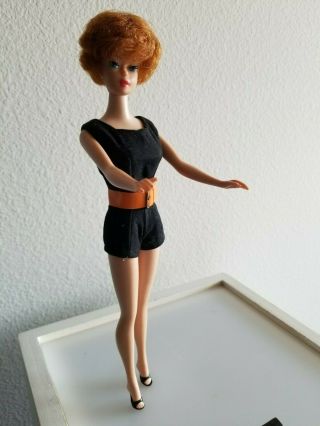 Vintage Barbie Titian Red Hair Bubble Cut Barbie Doll