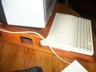 Vintage Apple IIc 2c Model A2S4000 Computer,  Monitor,  Stand,  Chords 10