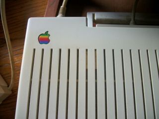 Vintage Apple IIc 2c Model A2S4000 Computer,  Monitor,  Stand,  Chords 5