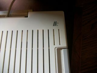 Vintage Apple IIc 2c Model A2S4000 Computer,  Monitor,  Stand,  Chords 6