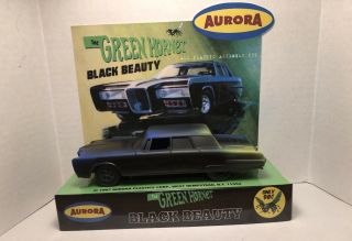 Aurora Polar Lights The Green Hornet Black Beauty Model Store Display Base Only
