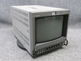 Vintage Sony Pvm - 8042q 8 " Portable Triniton Color Video Television Monitor