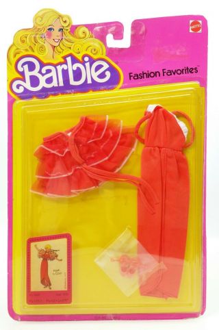 Barbie Fashion Favorites 1978 Fresh N Cool Outfit No.  1429 Nrfb