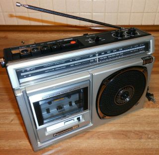Vintage Panasonic Rx - 1440 Am Fm Cassette Player Recorder Boombox Radio