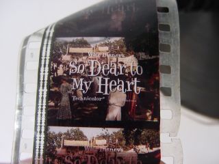 Vintage 35mm Movie Film Trailer So Dear To My Heart 1948 Walt Disney Burl Ives 6