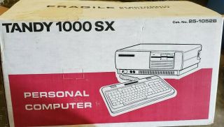 Tandy 1000 Sx Personal Computer 5.  25 Pc Vintage Brand