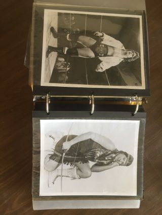Vintage Wrestler Photos Black And Whites Full Album Including Andrea The Giant