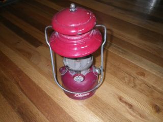 Vintage 2 1962 Red Coleman Single Mantle 200a Lantern