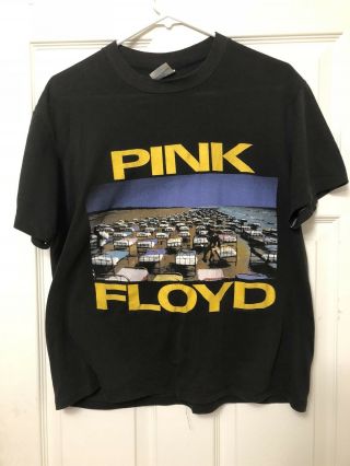 87 Vintage Pink Floyd T Shirt Momentary Lapse Of Reason World Tour 1987 Size L