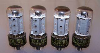 4 Vintage Sylvania (the Fisher) 7591a Amplifier Tubes - - 7591