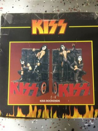 KISS Amplifier Bookends (Love Gun Outfits) Vintage 1999 / Signatures Superstars 4