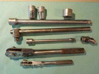 Vintage Craftsman Rare C - Series Ratchets And Parts From The 1930 