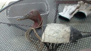 My Grandpa ' s from MI Vintage Antique Wood Duck Decoy from the 1940 ' /50 ' /60 ' s 2