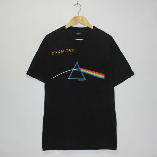 Vintage Pink Floyd Dark Side Of The Moon 1992 Brockum T - Shirt Size Large Black