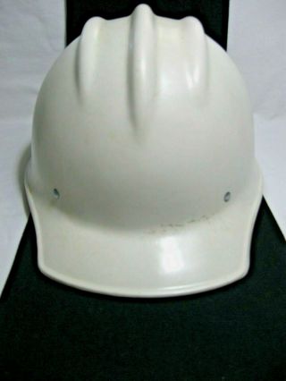 Vtg Ed Bullard 502 Fiberglass Hard Hat Ironworker