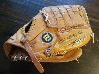 Vintaged Wilson Baseball Glove A2000 - Xlc Snap Action Grip - Tite Pocket Pro - Back