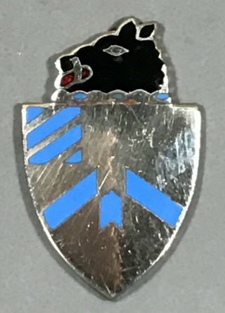 Wwii Us Army 30th Infantry Dui Di Unit Crest Pb Nhm Snowflake Reverse