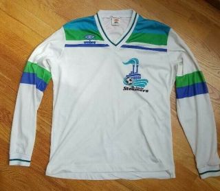Vintage Umbro Sports 1980’s Misl St.  Louis Steamers Soccer Jersey Xl 1983 - 1984