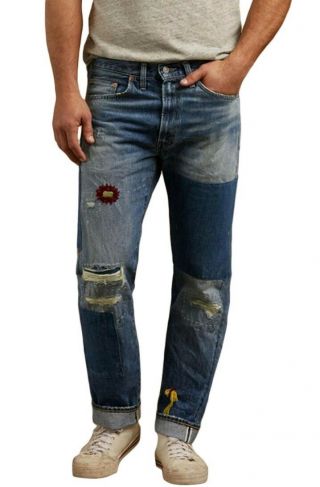 Nwt Levis Vintage Clothing 1954 501z Unisex Grandstand Jeans Selvedge 33x32 $425