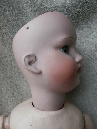 Antique MB Morimura Brothers Japan Bisque Head Doll 24 